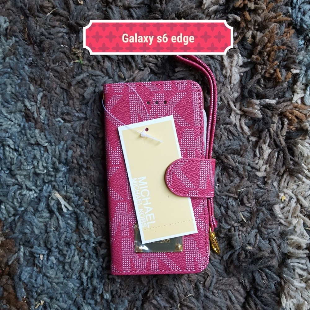 Galaxy s6 edge mk wallet case